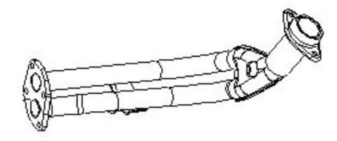 <strong>Труба з\'єднувальна вихлопної системи BOSAL BS 700-261 (фото 1)</strong>