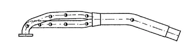 <strong>Труба з\'єднувальна вихлопної системи BOSAL BS 765-749 (фото 1)</strong>