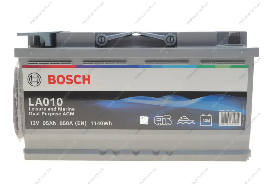 <strong>Акумуляторна батарея 95А BOSCH 0 092 LA0 100 (фото 1)</strong>
