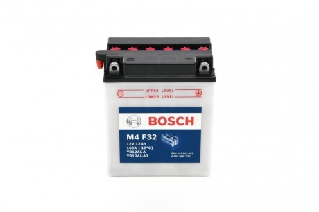 Купити Акумулятор кислотний 12Ah 160A BOSCH 0 092 M4F 320 за низькою ціною в Україні (фото 1)