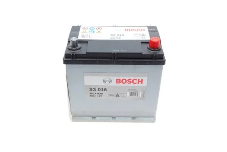 Акумулятор Bosch S3, 45Ah, En300, правий "+", 219x135x225 (ДхШхВ) для BOSCH 0 092 S30 160 фото товару