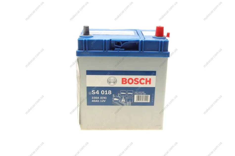 <strong>Акумулятор BOSCH 0 092 S40 180 (фото 1)</strong>