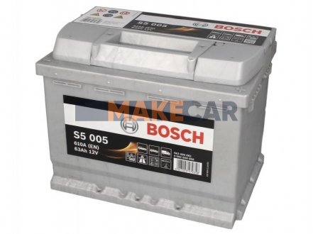 Акумуляторна батарея 63А BOSCH 0 092 S50 050