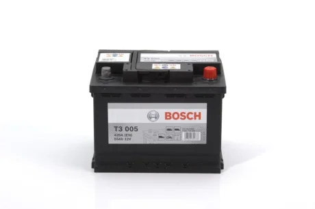 Аккумулятор Bosch 55Ah, EN420, +/-(1), B00, 245х175х190 (ДхШхВ) для Dacia, Opel, Rover, Nissan, Volkswagen BOSCH 0092T30050 фото товару