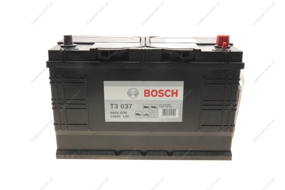 <strong>Акумулятор Bosch 12В/110Аг/680А/28,58кг BOSCH 0 092 T30 371 (фото 1)</strong>