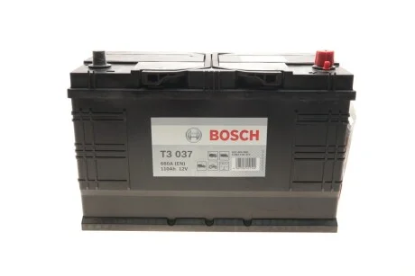 Акумулятор Bosch 12В/110Аг/680А/28,58кг для BOSCH 0 092 T30 371 фото товару