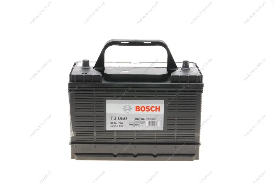 <strong>Акумулятор Bosch 12В/105Аг/800А/23,7кг BOSCH 0 092 T30 500 (фото 1)</strong>