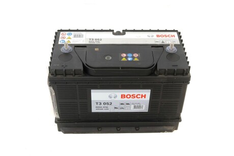 Акумулятор 105Ah-12v (T3052) (330x172x240) BOSCH 0 092 T30 520 фото товара