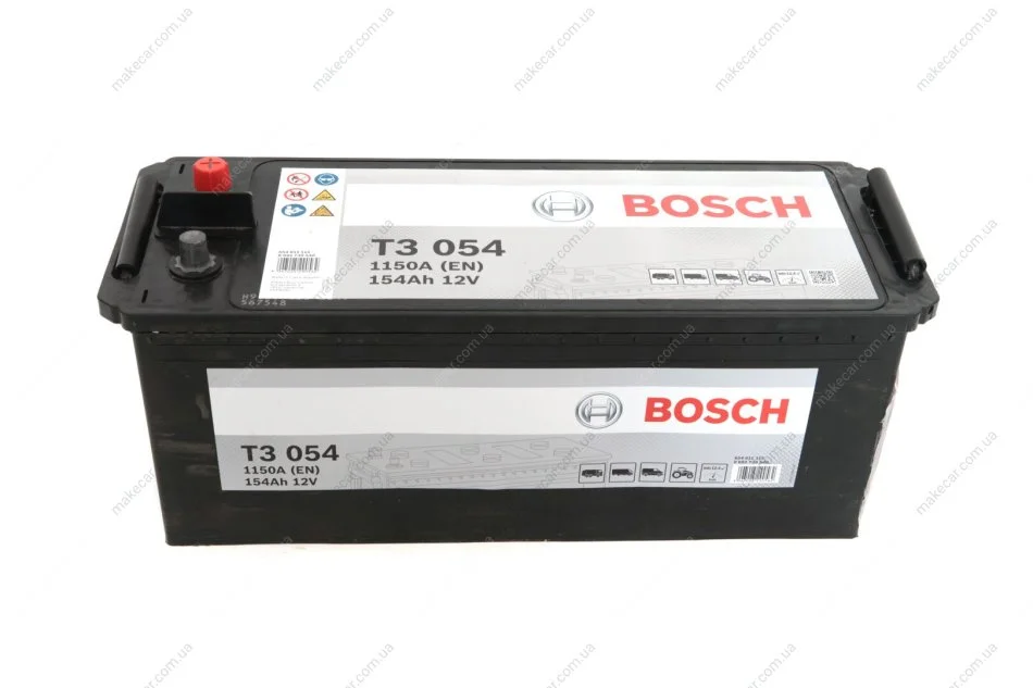 <strong>Акумулятор Bosch 12В/154Аг/1150А/39,84кг BOSCH 0 092 T30 540 (фото 1)</strong>