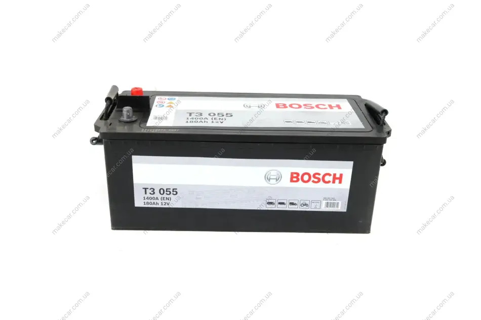 <strong>Акумулятор Bosch 12В/180Аг/1400А/46,42кг BOSCH 0 092 T30 550 (фото 1)</strong>