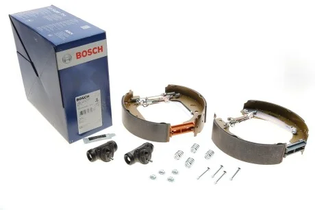 Компл. барабанных колодок с тормозными цилиндрами для Citroen, Fiat, Peugeot BOSCH 0 204 114 112 фото товара