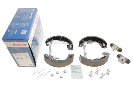 Компл. барабанних колодок з гальмівними циліндрами для BOSCH 0 204 114 582 фото товару