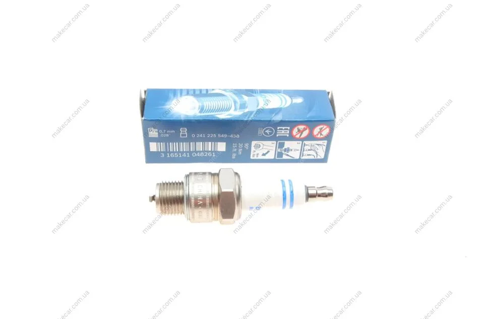 <strong>Свічка запалювання W9AC NICKEL (вир-во) BOSCH 0 241 225 549 (фото 1)</strong>