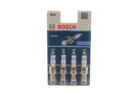 СВІЧКА YR7DE (0.9),4ШТ. BOSCH 0 242 135 801 фото товару