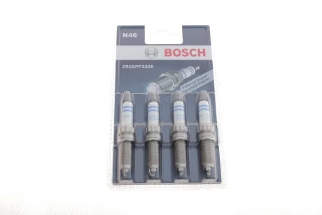 КОМПЛЕКТ СВІЧОК ЗАПАЛЮВАННЯ для Citroen, Peugeot, DS, Opel BOSCH 0 242 145 804 фото товару