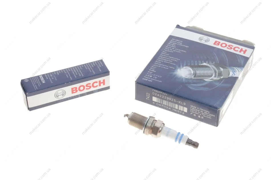 <strong>Свічка запалювання, комплект BOSCH 0242229925 (фото 1)</strong>
