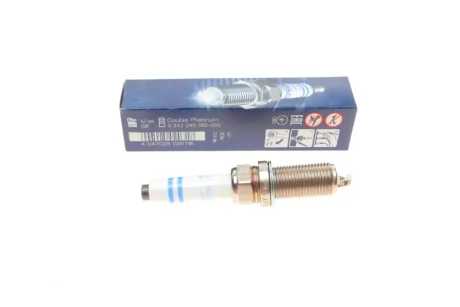 Свеча зажигания Bosch Double Platinum FR5NPP332S для Audi, Volkswagen, Skoda, Seat BOSCH 0242245585 фото товара
