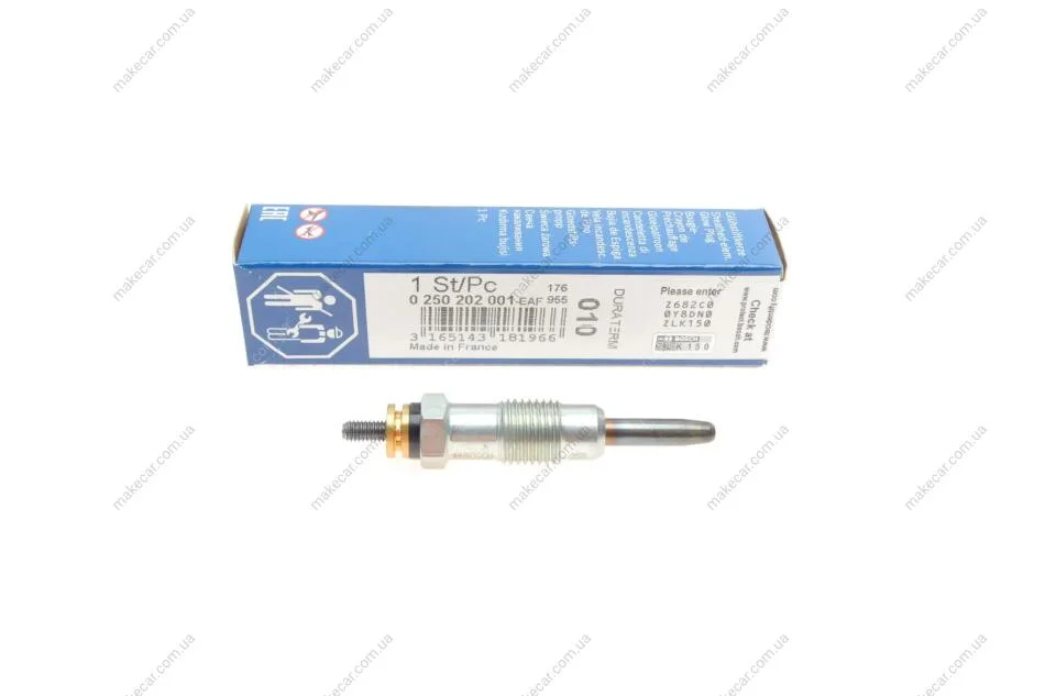 <strong>Свічка розжарювання BOSCH 0 250 202 001 (фото 1)</strong>