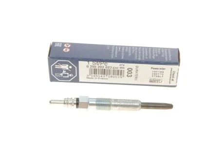 Свічка розжарювання для BOSCH 0 250 202 022 фото товару