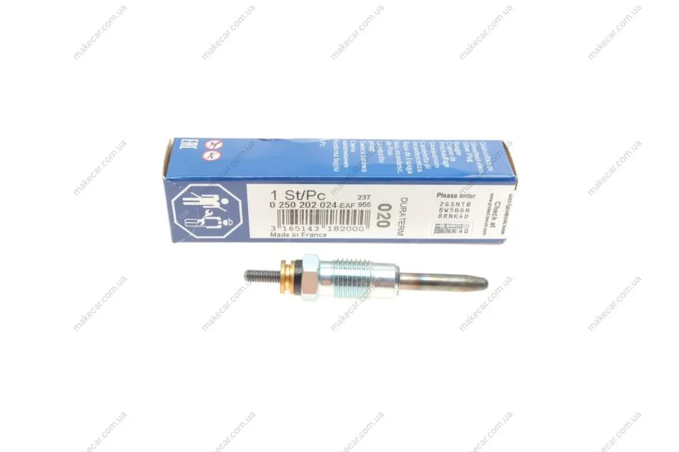 <strong>Свічки накалу/свічки нагріву BOSCH 0 250 202 024 (фото 1)</strong>