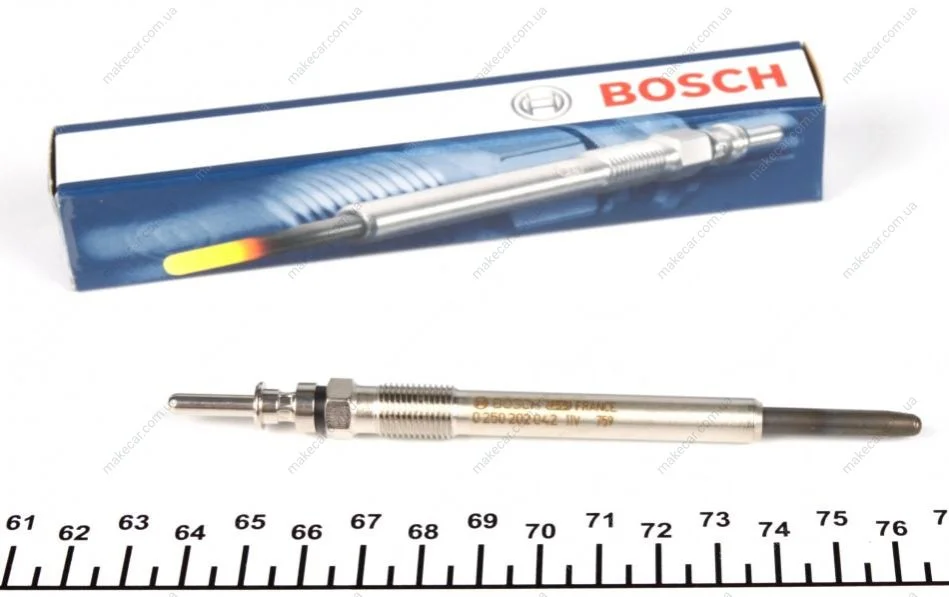 <strong>Свічка розжарювання BOSCH 0 250 202 042 (фото 1)</strong>