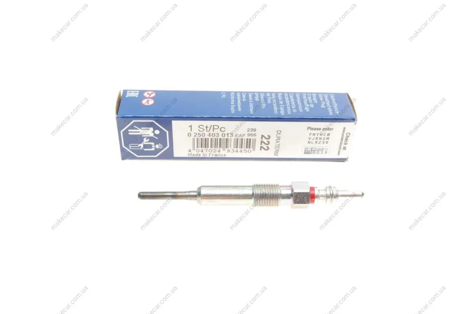 <strong>Свічки накалу/свічки нагріву BOSCH 0250403013 (фото 1)</strong>