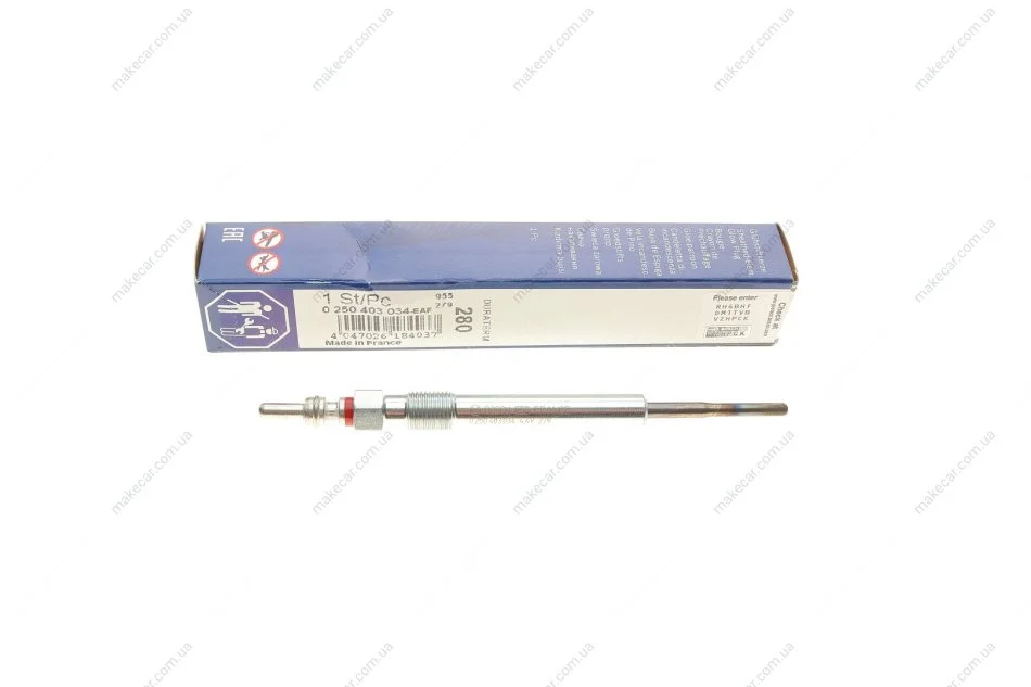 <strong>Свічка розжарювання BOSCH 0250403034 (фото 1)</strong>