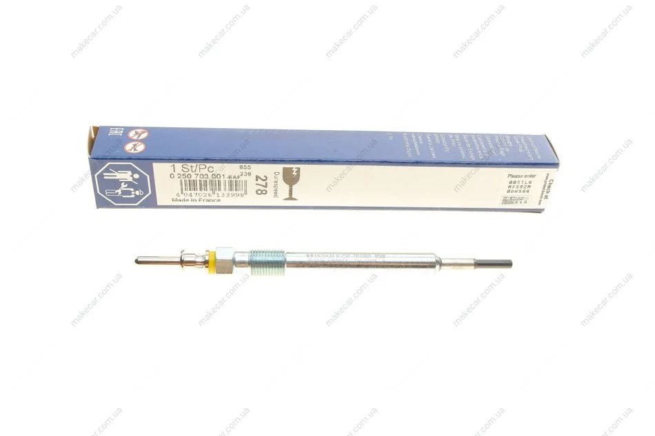 <strong>Свічка розжарювання BOSCH 0250703001 (фото 1)</strong>