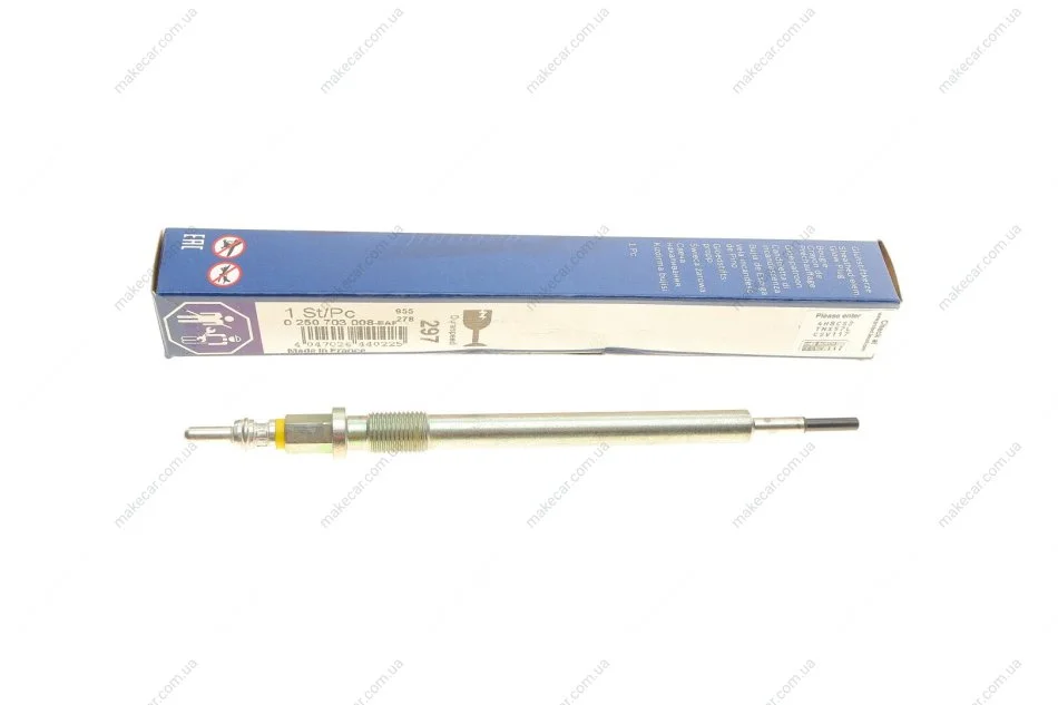 <strong>Свічка розжарювання BOSCH 0250703008 (фото 1)</strong>