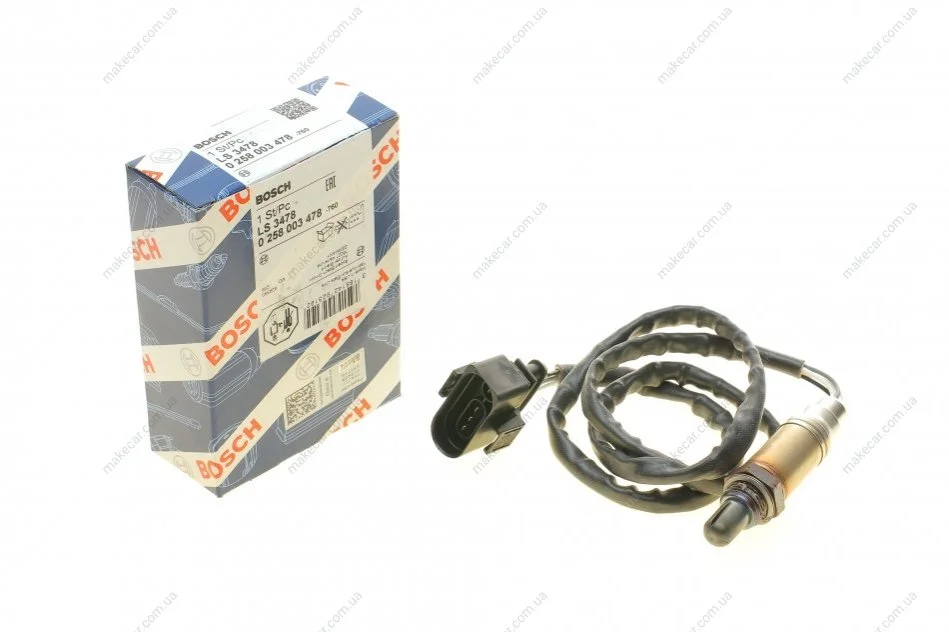<strong>Лямбда-зонд AUDI A6, VW PASSAT (вир-во Bosch) BOSCH 0258003478 (фото 1)</strong>