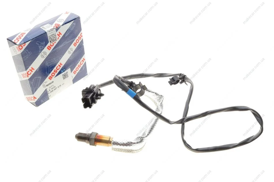 <strong>Лямбда-зонд (кількість дротів 5, 1230мм) VOLVO C70 I, S60 I, S70, S80 I, V70 I, V70 II, XC70 I, XC90 I MERCEDES CITARO (O 530) 12.0-3.0 12.95- BOSCH 0 258 007 070 (фото 1)</strong>