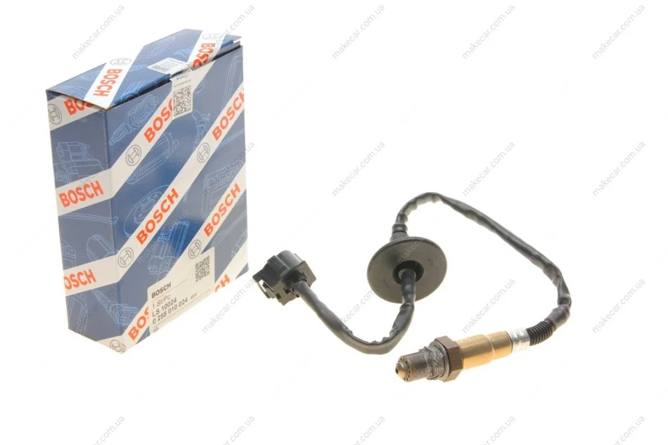 <strong>Лямбда-зонд (кількість дротів 4, 488мм) MITSUBISHI LANCER VIII 1.5/1.5LPG 06.08- BOSCH 0258010024 (фото 1)</strong>