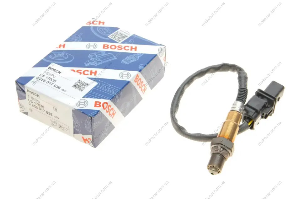 <strong>Лямбда-зонд BOSCH 0 258 017 036 (фото 1)</strong>