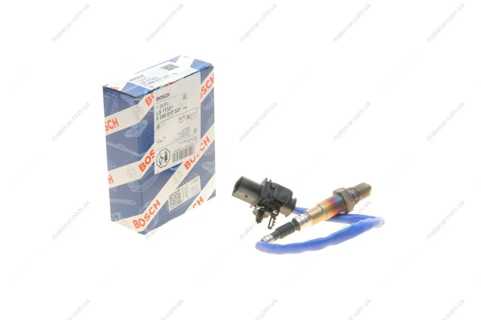 <strong>Лямбда-зонд (кількість дротів 5, 450мм) FORD FOCUS III 2.0 07.10-02.20 BOSCH 0 258 017 321 (фото 1)</strong>