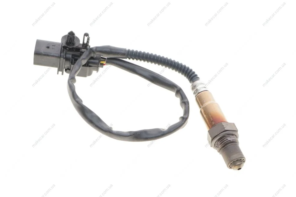 <strong>Лямбда-зонд (кількість дротів 5, 510мм) VOLVO C30, S60 I, S60 II, S80 II, V40, V60 I, V70 II, V70 III, XC60 I, XC70 I, XC70 II, XC90 I FORD TRANSIT, TRANSIT TOURNEO 1.6-2.4DH 01.01-07.18 BOSCH 0258017454 (фото 1)</strong>