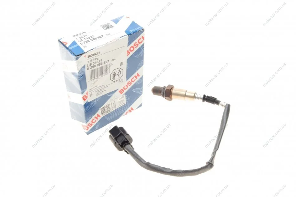 <strong>Лямбда-зонд (вир-во Bosch) BOSCH 0 258 986 627 (фото 1)</strong>