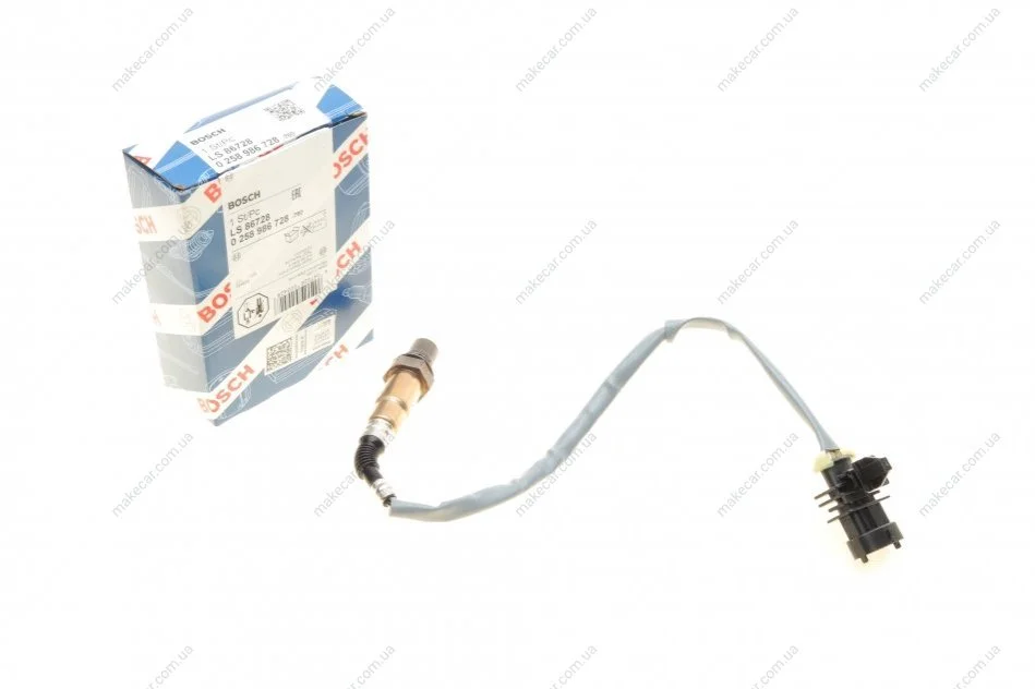 <strong>Лямбда-зонд ЗАЗ; УАЗ; ГАЗ; DAEWOO; CHEVROLET (вир-во Bosch) BOSCH 0258986728 (фото 1)</strong>