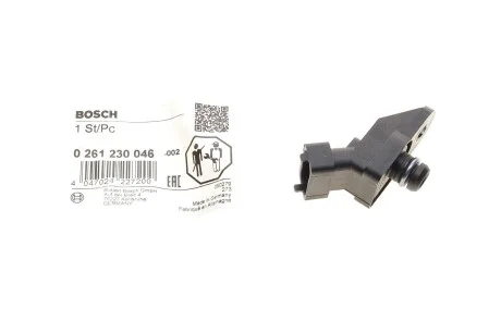 Датчик тиску, впускний газопровід для Opel, Vauxhall, BMW BOSCH 0261230046 фото товару
