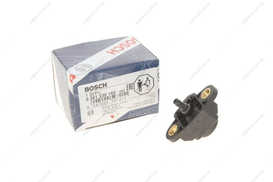 <strong>Датчик тиску палива BOSCH 0261230193 (фото 1)</strong>