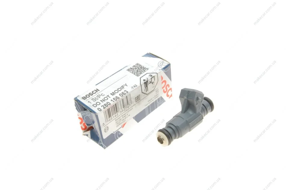 <strong>Паливний інжектор 390cc/min 3 bar AUDI A3, TT SEAT LEON 1.8 10.98-06.06 BOSCH 0280156063 (фото 1)</strong>
