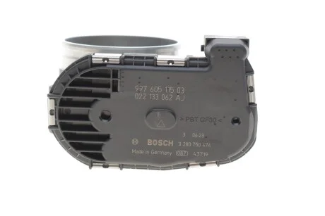 Патрубок дросельної заслінки для BOSCH 0280750474 фото товару