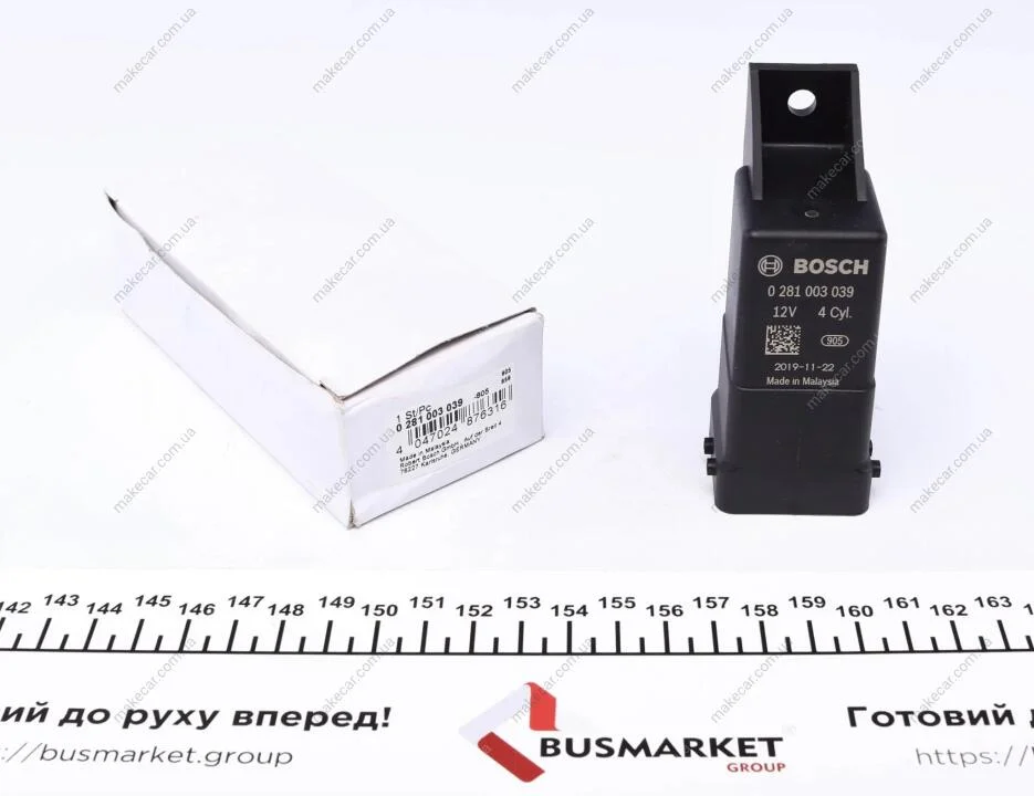 <strong>Бл.кер.свічками розжарювання BOSCH 0281003039 (фото 1)</strong>