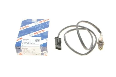 Лямбда-зонд (кількість дротів 4, 1020мм) AUDI A8 D4 BMW 1 (F20), 1 (F21), 2 (F22, F87), 2 (F23), 3 (F30, F80), 3 (F31), 3 GRAN TURISMO (F34), 4 (F32, F82), 4 (F33, F83) 1.5D/2.0D/4.2D 11.11- для BOSCH 0 281 004 740 фото товару