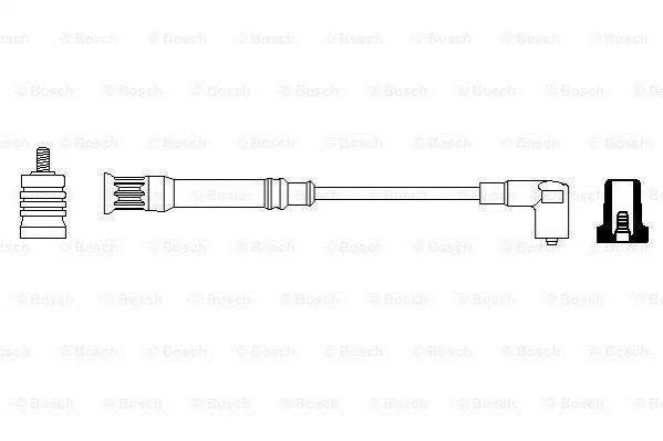 <strong>Автомобильный высоковольтный провод BOSCH 0 356 912 939 (фото 1)</strong>