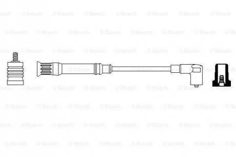 Автомобільний високовольтний провід для BOSCH 0 356 912 940 фото товару