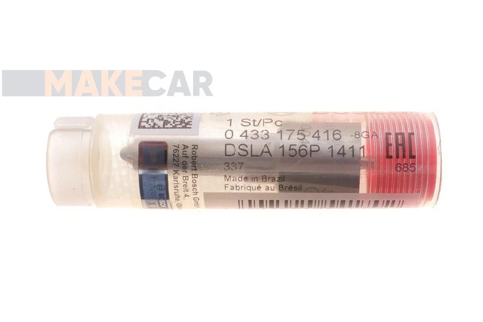 <strong>Розпилювач дизельної форсунки DSLA 156 P 1411 DB 4,2-6,4: Vario, Atego, Citaro OM904/906/909 BOSCH 0433175416 (фото 1)</strong>