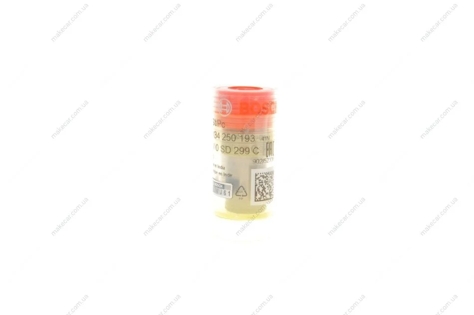<strong>Розпилювач безштіфтовій BOSCH 0434250193 (фото 1)</strong>