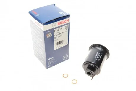 Паливний фільтр для Mitsubishi, Hyundai, Chrysler BOSCH 0450905914 фото товару