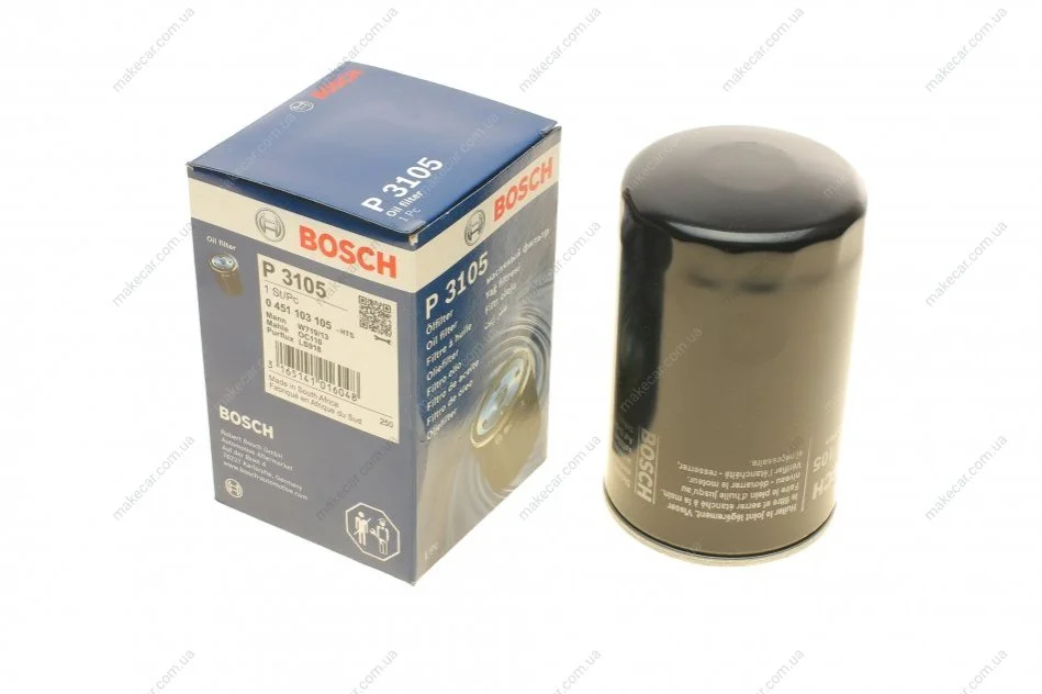 <strong>Фільтр масляний BOSCH 0451103105 (фото 1)</strong>