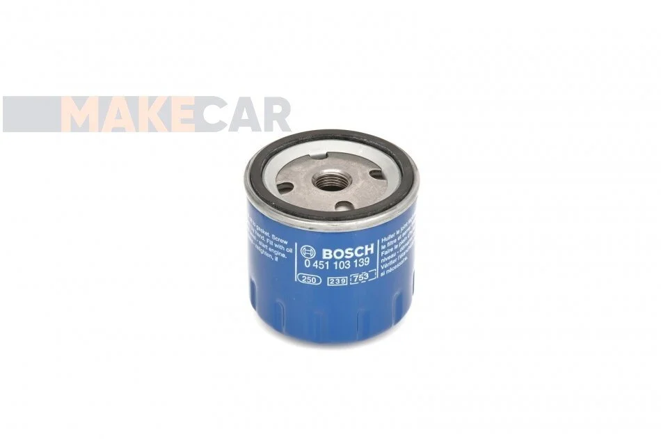 <strong>P3139 H=74mm фільтр масляний CITROEN 0,6 PEUGEOT 205/309 1,1-1,6 [-] BOSCH 0451103139 (фото 1)</strong>